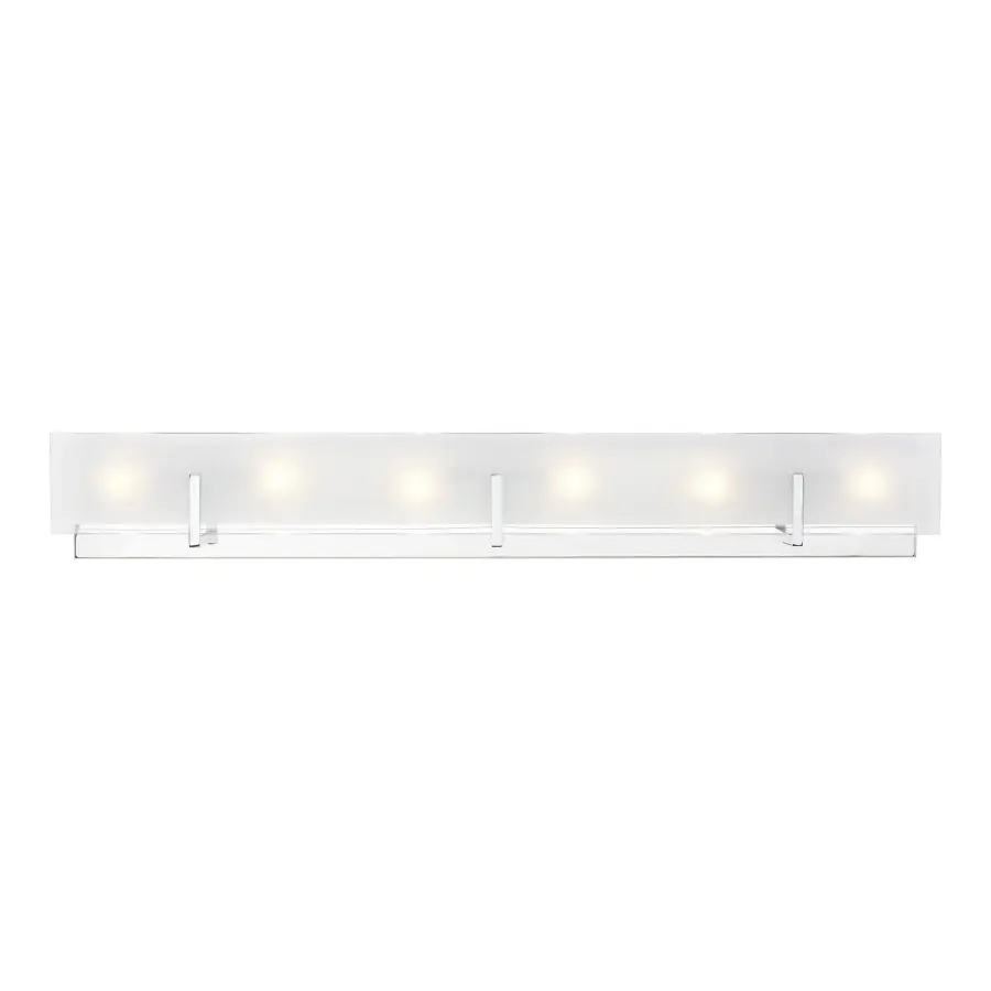 Syll 6-Light Bath Vanity in Chrome