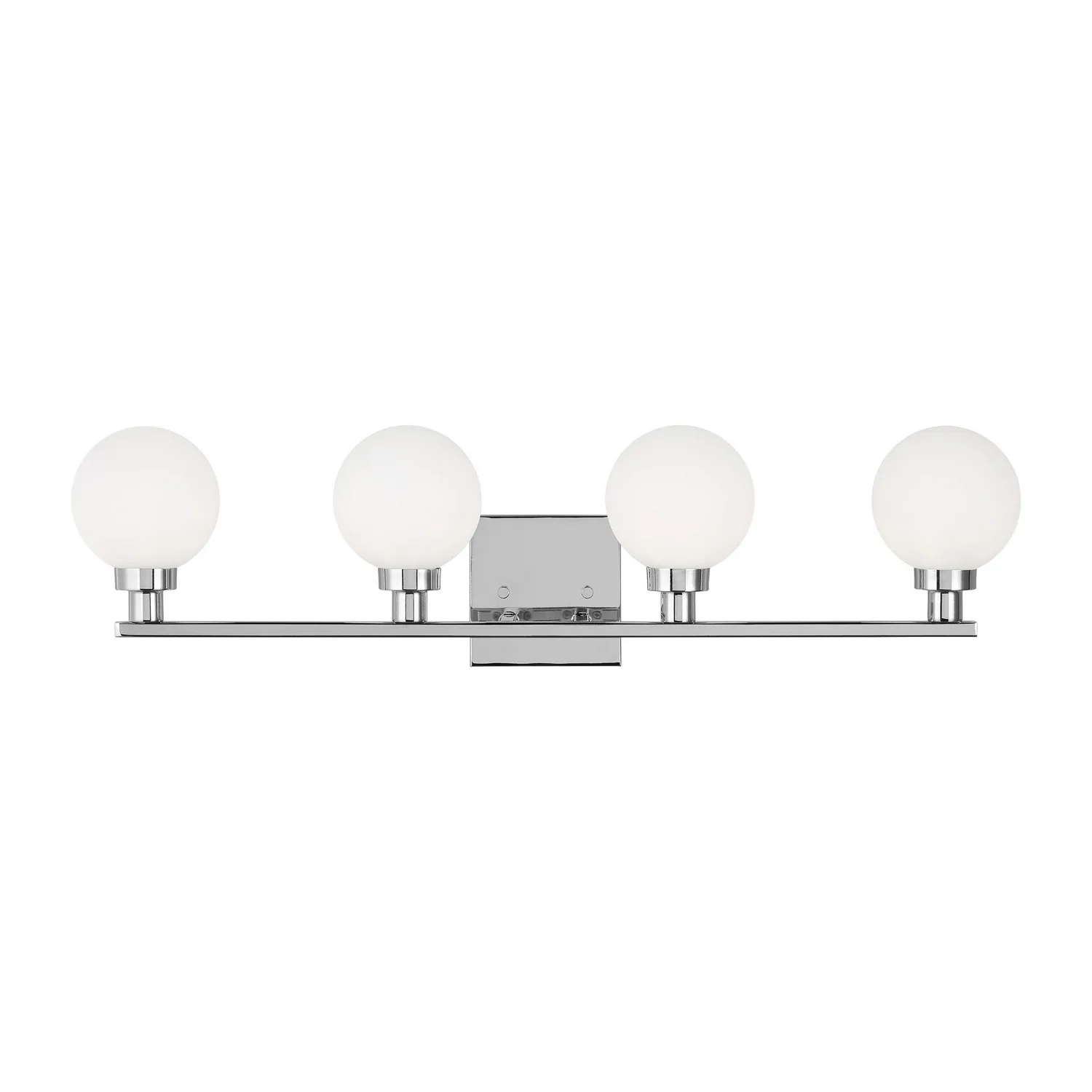 Clybourn Four Light Bath Vanity in Chrome