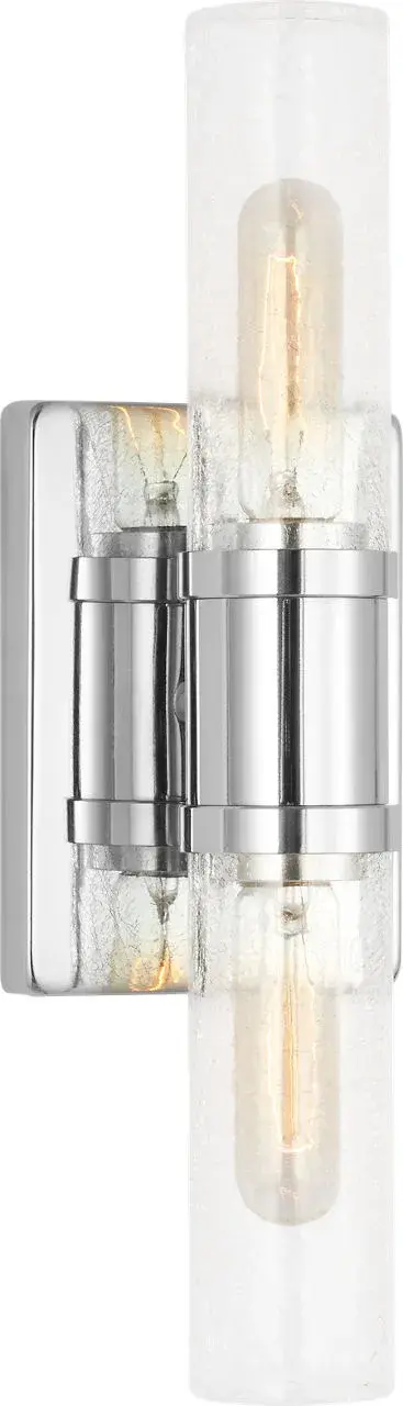 Keaton Two Light Vanity in Chrome