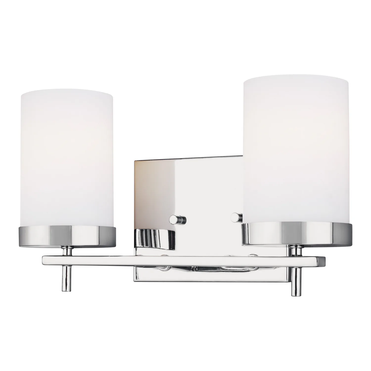 Zire Two Light Wall / Bath in Chrome