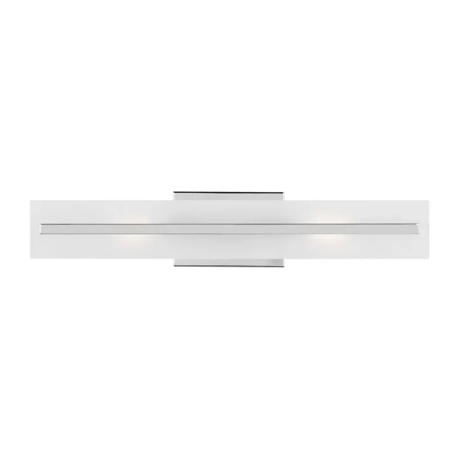 Dex 2-Light LED Bath Wall Sconce in Chrome