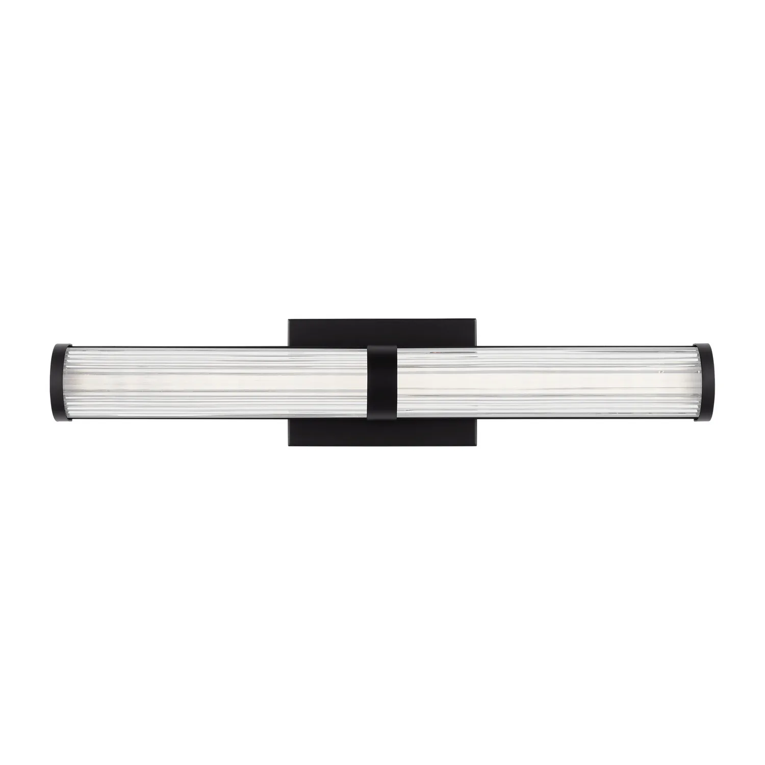Syden LED Bath Wall Sconce in Midnight Black