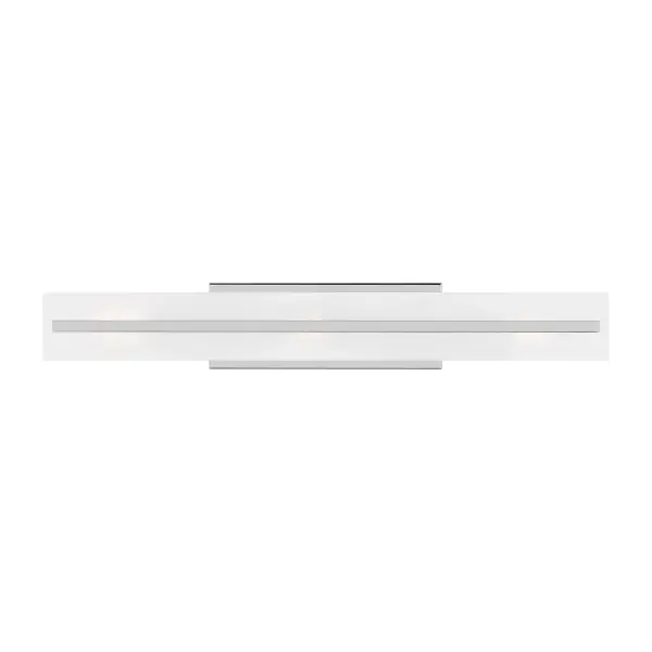 Dex 3-Light Bath Vanity in Chrome