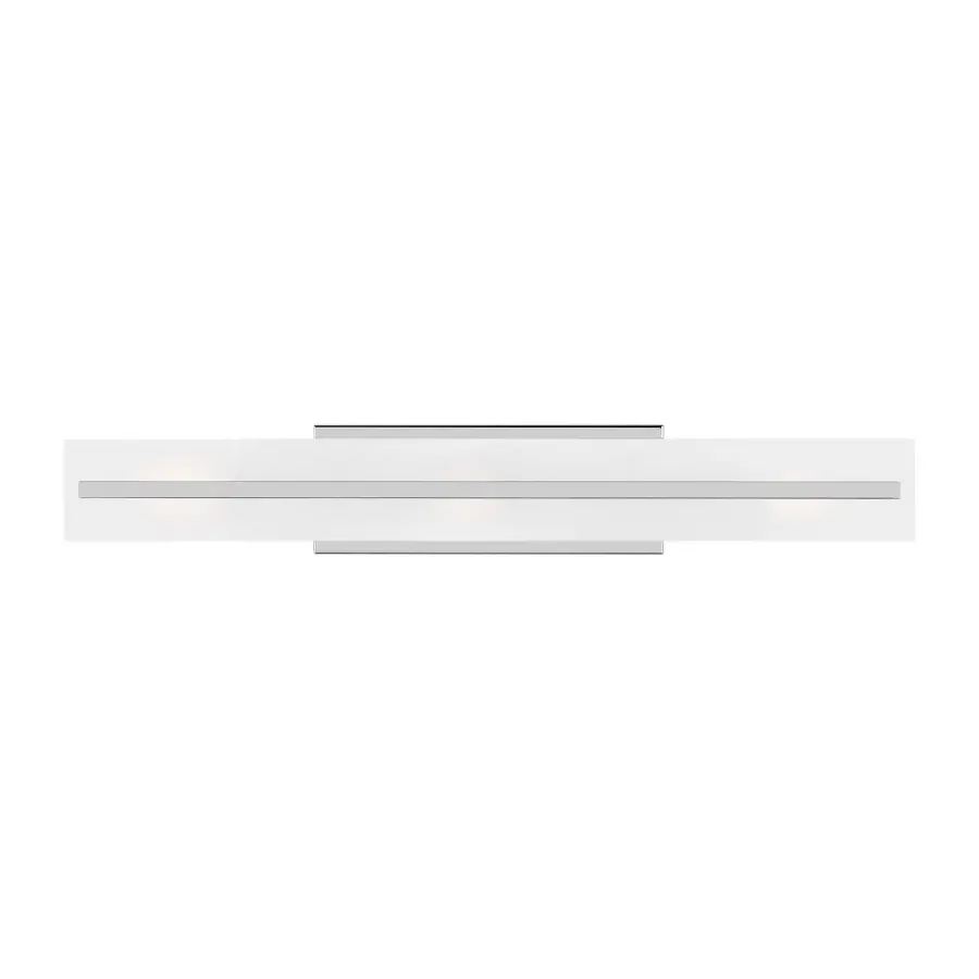 Dex 3-Light LED Bath Wall Sconce in Chrome
