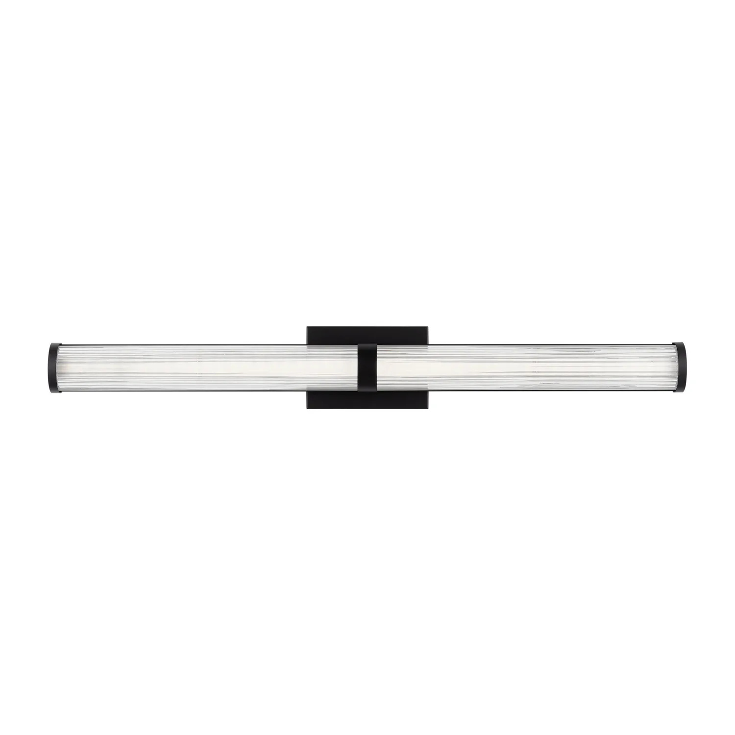 Syden LED Bath Wall Sconce in Midnight Black