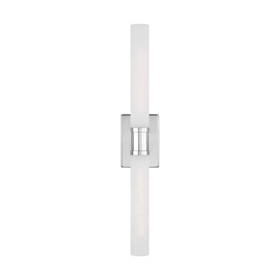 Keaton Two Light Bath Vanity in Chrome