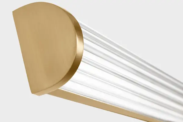 Syden 48" Bath Vanity Light in Satin Brass - Image 3