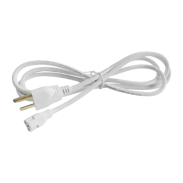 Vivid II 72" Power Cord in White