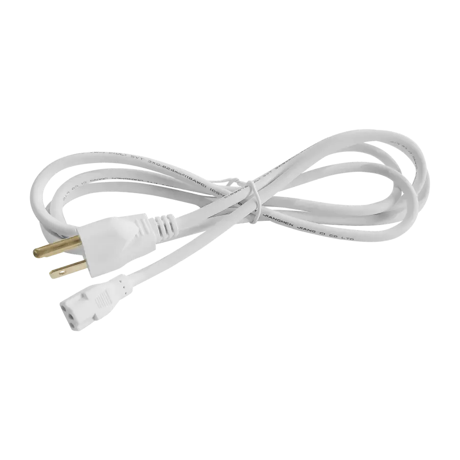 Vivid II 72" Power Cord in White