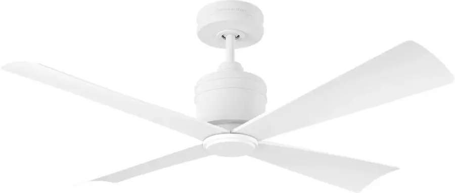 Launceton 44" Ceiling Fan in Matte White - Image 2