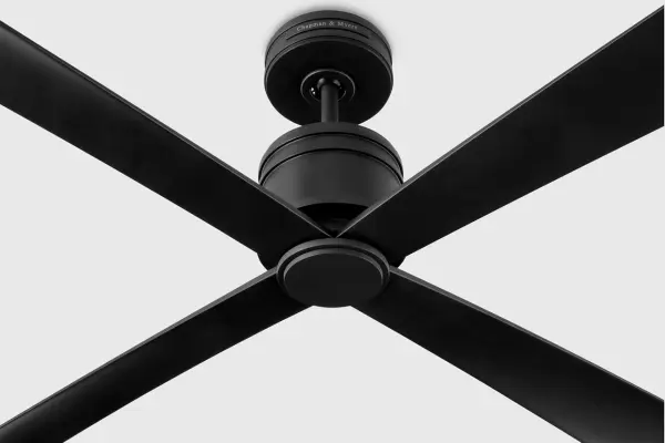 Launceton 72" Ceiling Fan in Matte Black - Image 3