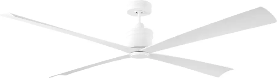 Launceton 72" Ceiling Fan in Matte White - Image 1