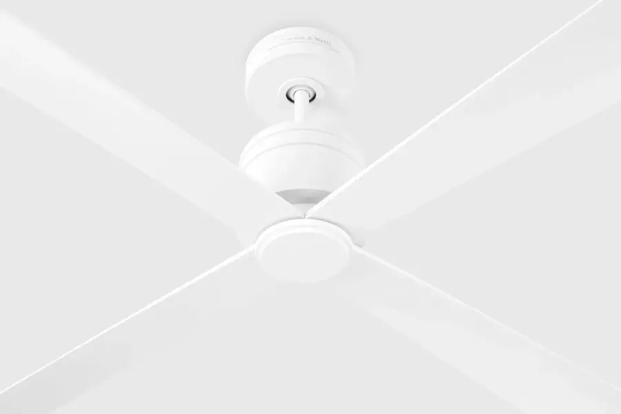 Launceton 72" Ceiling Fan in Matte White - Image 3