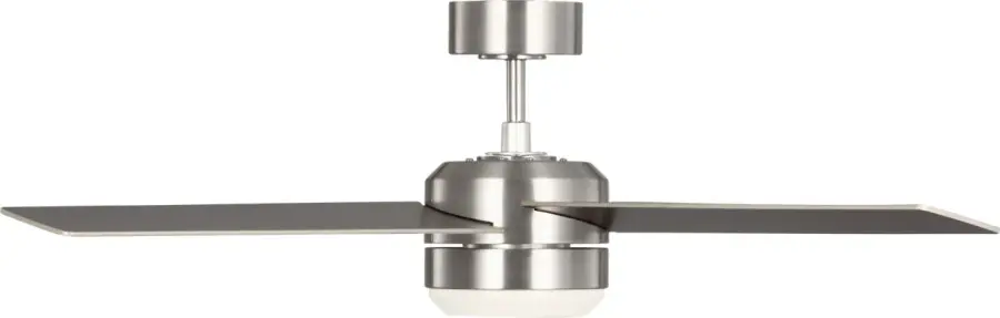 Loni 52" LED Ceiling Fan in Brushed Steel - Image 3