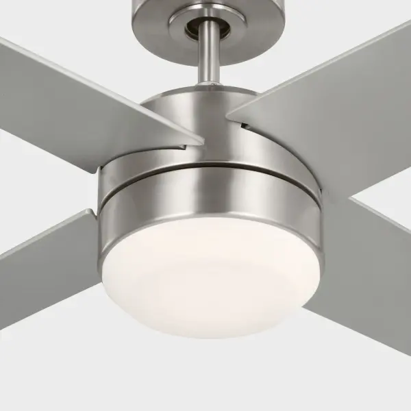 Loni 52" LED Ceiling Fan in Brushed Steel - Image 5