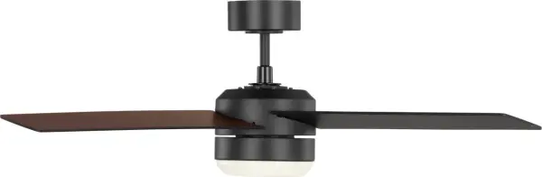 Loni 52" LED Ceiling Fan in Midnight Black - Image 5