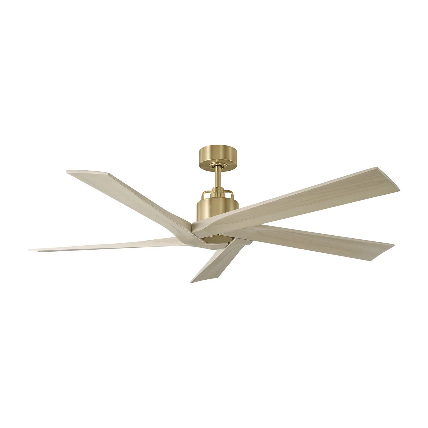Aspen 56" Ceiling Fan in Burnished Brass
