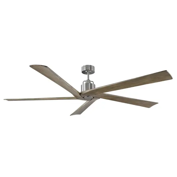 The Aspen 70" delivers exceptional airflow efficiency in a minimalist package. Designer Sean Lavin's sleek metal construction and weathered oak blades create a sophisticated look that works in both residential and commercial spaces.