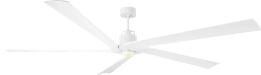 Aspen 84" Ceiling Fan in Matte White - Image 2