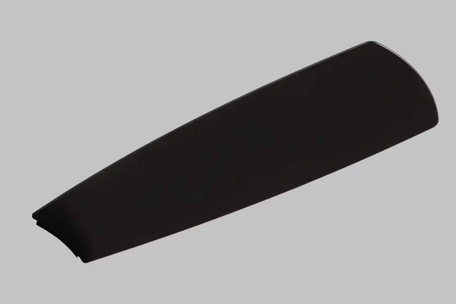 Sleek Outdoor Ceiling Fan with Integrated LED Lighting - Image 3