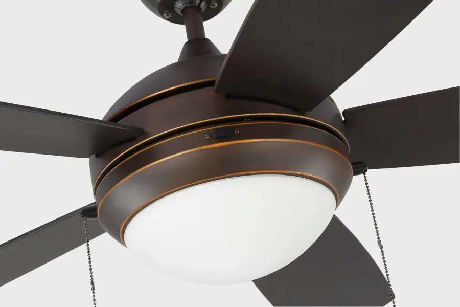 Discus Outdoor 52" LED Ceiling Fan with Light Kit - Image 3