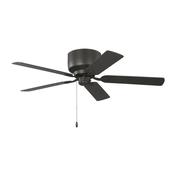 The Linden 52" Hugger delivers impressive value with its three-speed motor and reversible blades. Perfect for rooms with low ceilings, this flush-mount fan combines reliable year-round performance with classic styling.