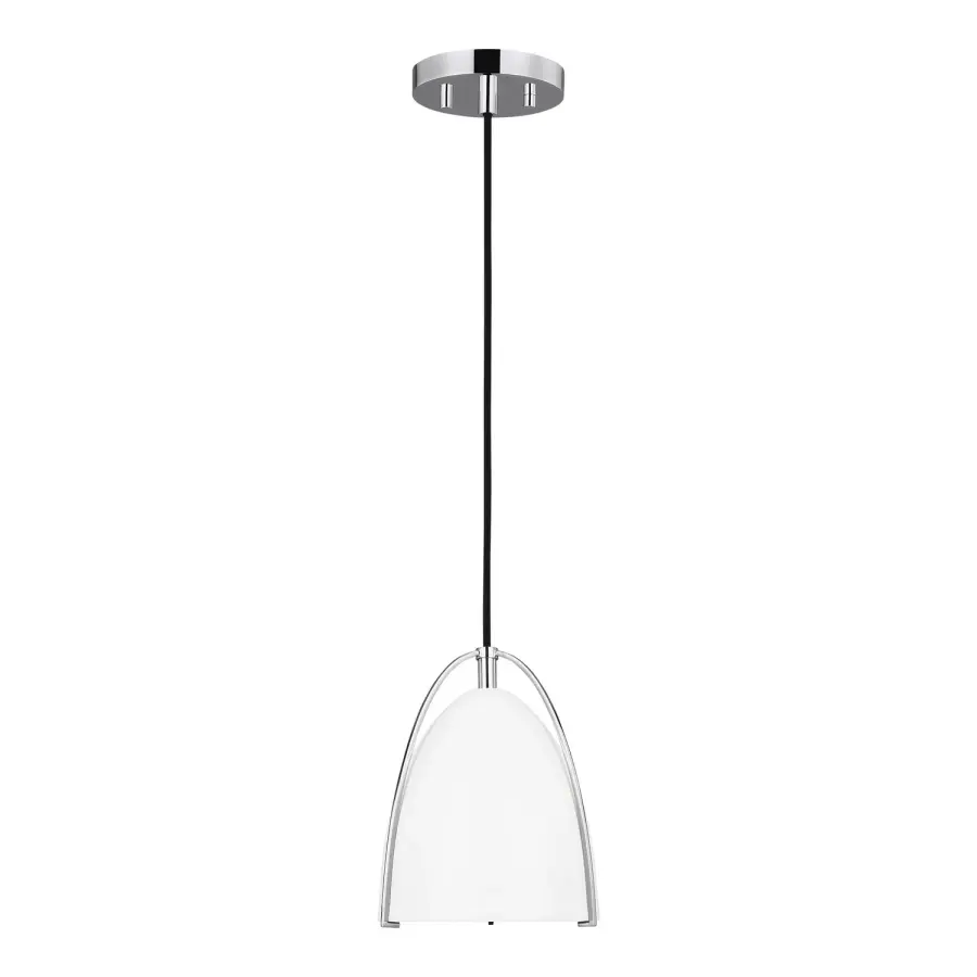 Norman One Light Mini Pendant in Chrome