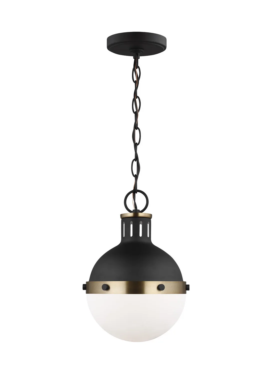 Hanks One Light Mini Pendant in Midnight Black