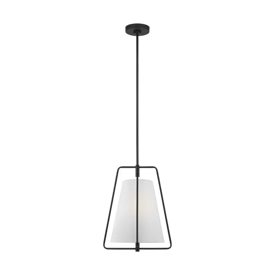 Allis LED Pendant in Midnight Black