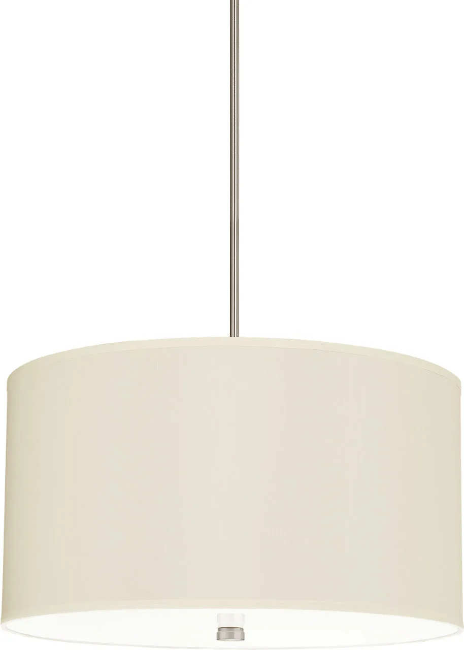 Dayna Shade Pendants Four Light Pendant in Brushed Nickel