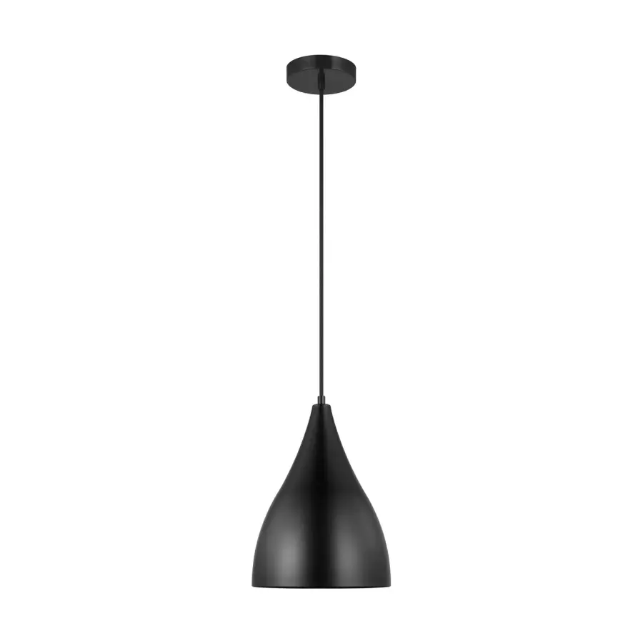 Oden LED Pendant in Midnight Black