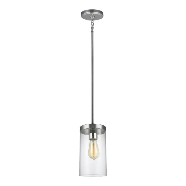 Zire One Light Pendant in Chrome