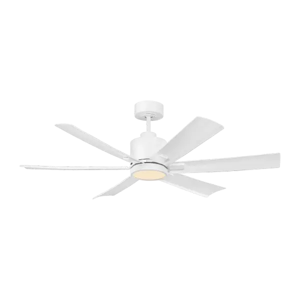 The Flera Smart combines efficient LED lighting with 6-speed fan control in a minimalist matte white design. App-enabled smart technology allows convenient control from your smartphone or tablet via the Bond App.