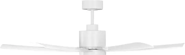 Flera Smart 52" LED Ceiling Fan with Matte White Blades - Image 4