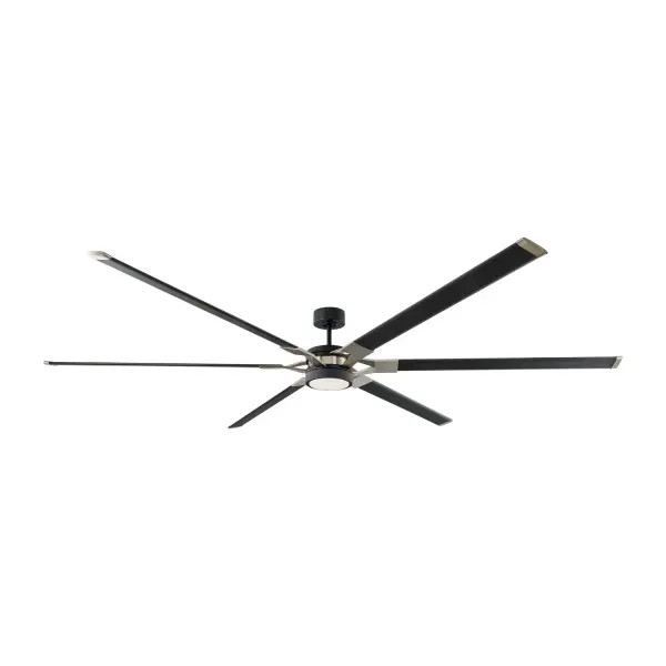 Loft 96" Ceiling Fan in Midnight Black