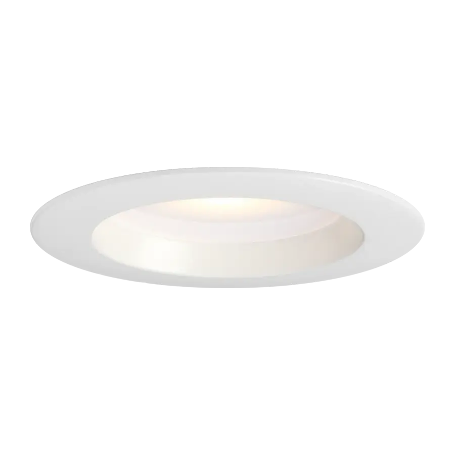 6" Round Retrofit Downlight in White