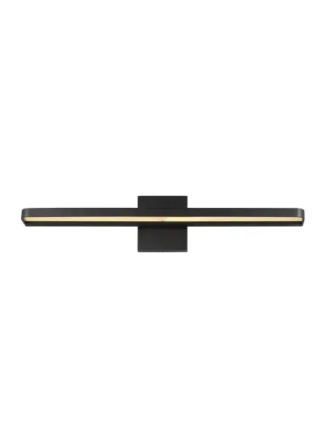 Banda 24" LED Bath Bar in Matte Black