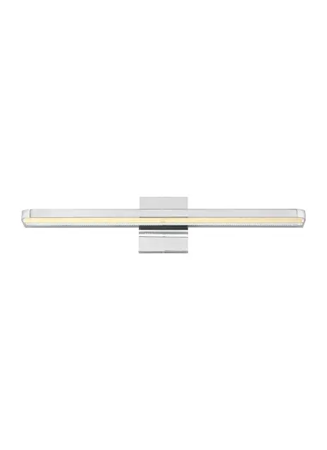 Banda 24" LED Bath Bar in Chrome