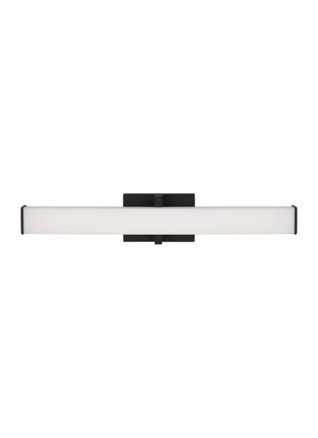 Ellis 24" LED Bath Vanity Light in Nightshade Black