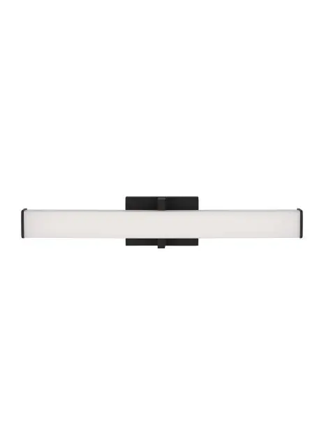 Ellis 24" LED Bath Vanity Light in Nightshade Black