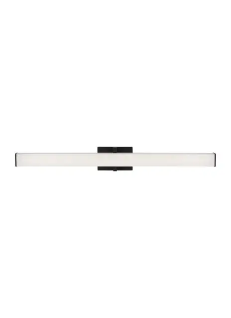 Ellis 36" LED Bath Vanity Light in Nightshade Black