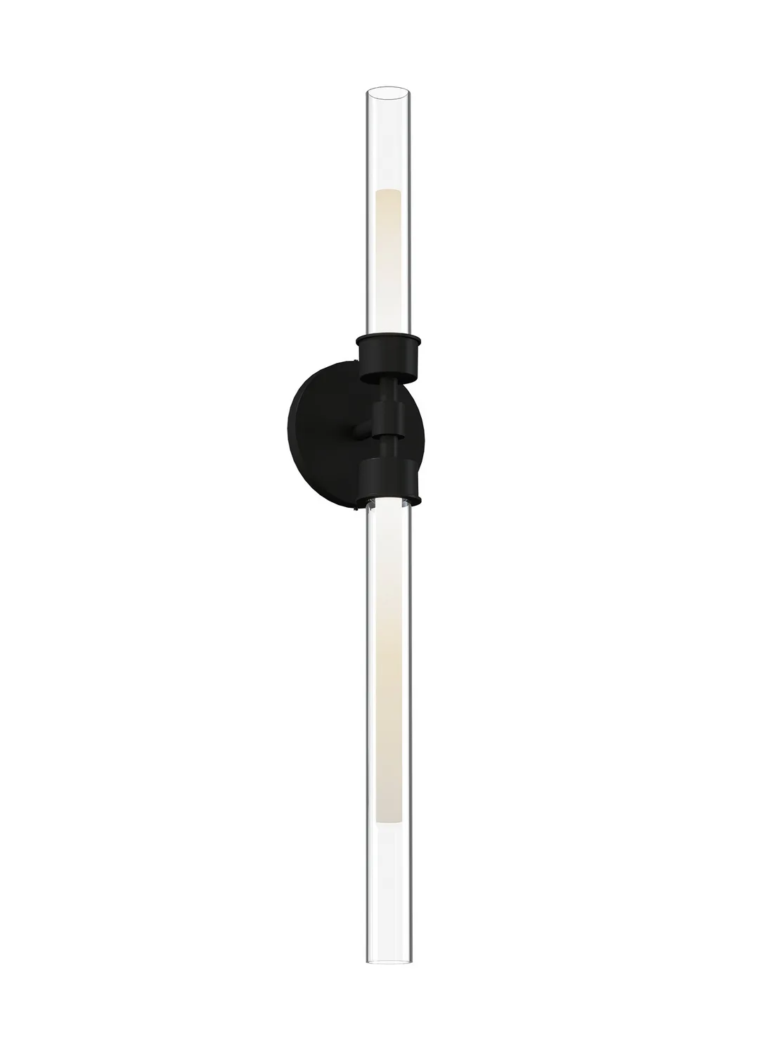 Linger LED Bath Sconce in Nightshade Black