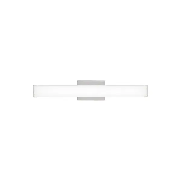 The Lynn bath bar delivers flawless, even lighting through its innovative floating glass design and integrated LED technology. Perfect for contemporary bathrooms seeking clean lines and professional-grade illumination.
