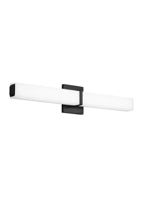 Milan 24" LED Bath Vanity Light in Dark Bronze
