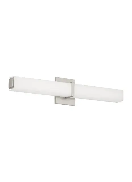 Milan 24" LED Bath Bar in Satin Nickel