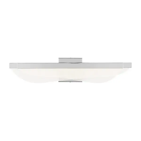 The Nyra Bath Bar transforms functional bathroom lighting into a sculptural statement piece. Dual suspended acrylic panels with integrated LED technology deliver exceptional illumination while creating visual drama above any vanity.
