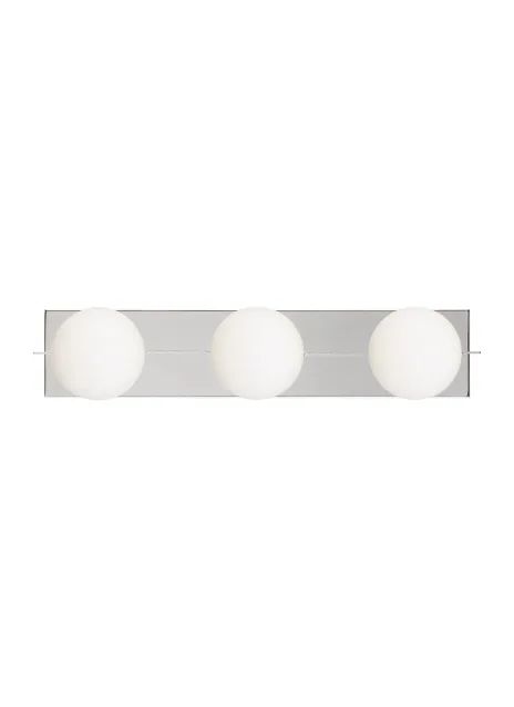 Orbel 3-Light LED Bath Light in Polished Nickel