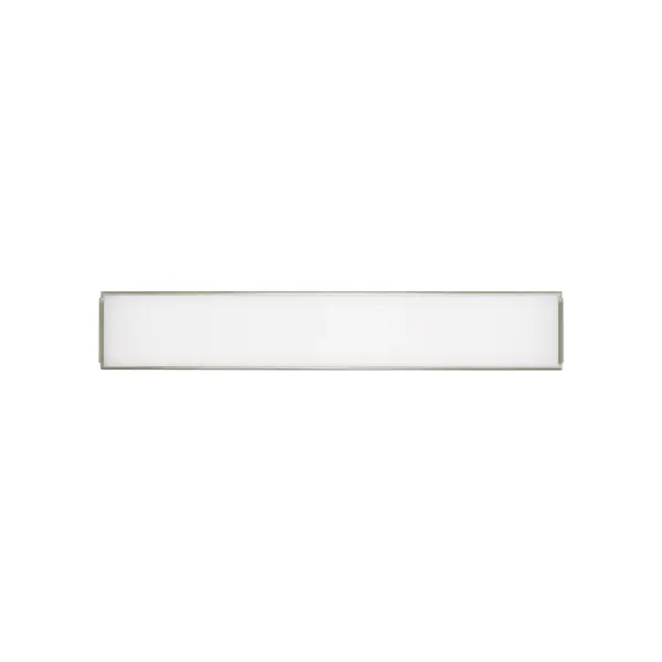 The Sage LED bath light delivers sophisticated, clean-lined modern design with its ultra-slim profile and continuous linear diffuser. High-quality integrated LED provides beautifully diffused vanity lighting with excellent color rendering.