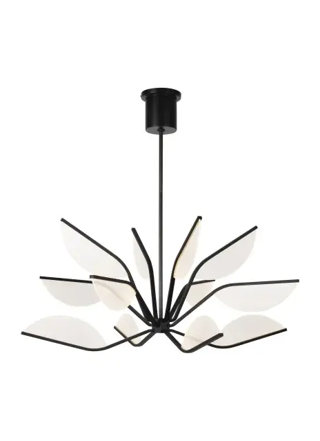 Belterra LED Chandelier in Matte Black