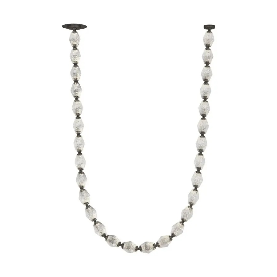 Collier LED Chandelier in Dark Bronze